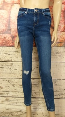 Spidnie Jeansowe PUSH UP R 36