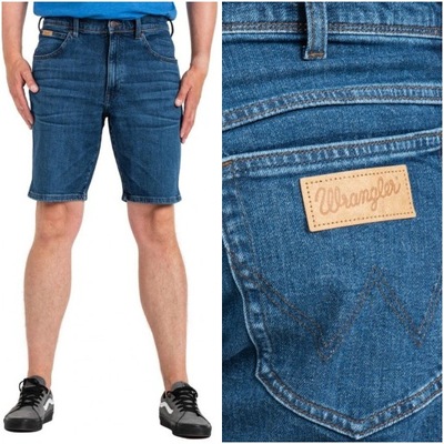 WRANGLER TEXAS SHORTS MĘSKIE SZORTY SPODENKI W32