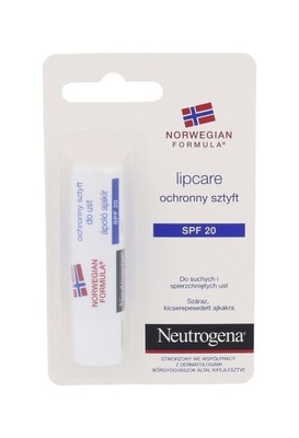 Neutrogena Lip Care Norwegian Formula SPF20 Balsam do ust 4,8g (W) (P2)