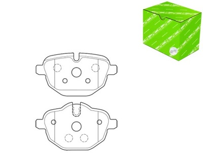 ZAPATAS DE FRENADO BMW 5 F10 10-16 PARTE TRASERA VALEO  