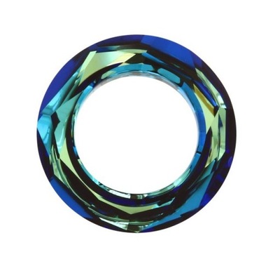 Swarovski 4139 Cosmic RING Bermuda Blue 14mm