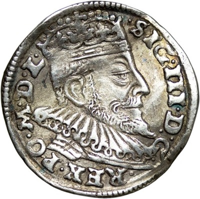 Zygmunt III Waza, Trojak 1593, Wilno, st. ~2-