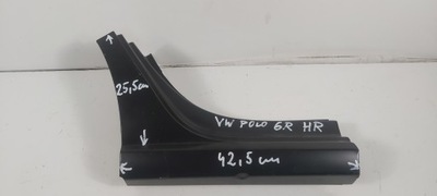Vw polo 6r порог правый задняя фото №1