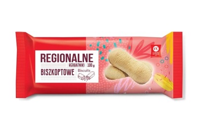 HERBATNIKI Regionalne Kruche BISZKOPTOWE 100g