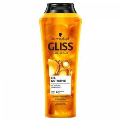 Gliss Oil Nutritive Shampoo odżywczy szampon do włosów przesuszonych i