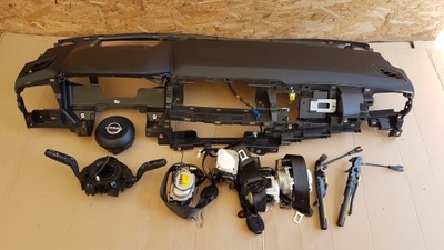 Nissan qashqai j12 приборная панель подушка безопасности подушки безопасности комплект фото №1