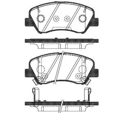 ROADHOUSE КОЛОДКИ ГАЛЬМІВНІ KIA RIO 11