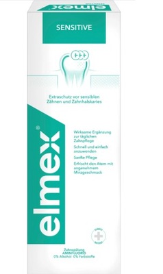Elmex Sensitive płyn do płukania jamy ustnej 400ml