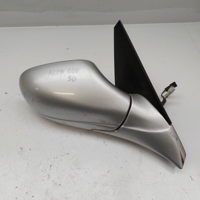 ALFA ROMEO 166 MIRROR RIGHT 3PIN + 2PIN - 5PIN 0154381 SILVER  