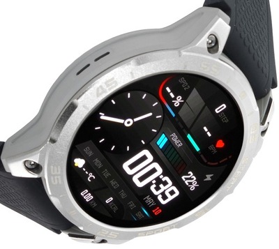 Hagen SMARTWATCH HC87-SREBRNO CZARNY