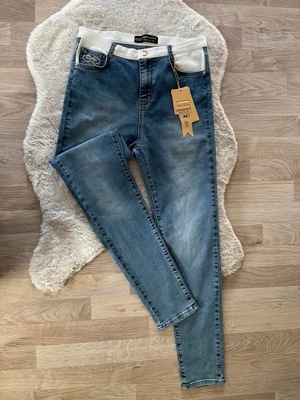 Jeansy Esparanto wysoki stan