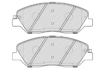 Ferodo тормозные колодки тормозные hyundai genesis grand sant фото №1