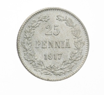 [M5917] Finlandia 25 pennia 1917