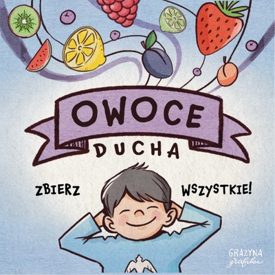 OWOCE DUCHA rodzinna gra planszowa BOŻE WARTOŚCI