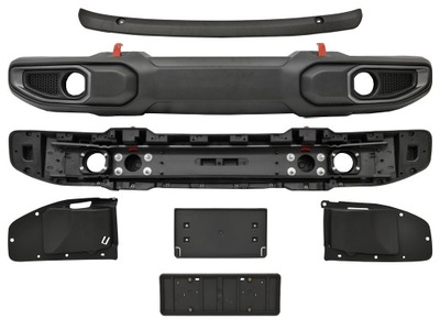 Бампер передній wrangler jl 2018+ rubicon sahara фото №1