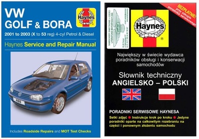 VOLKSWAGEN GOLF 4 BORA (2001-2003) MANUAL REPARACIÓN HAYNES +GRATIS 24H  