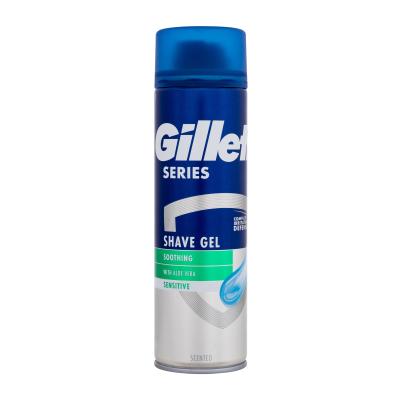 Gillette Series Sensitive 200 ml dla mężczyzn Żel do golenia