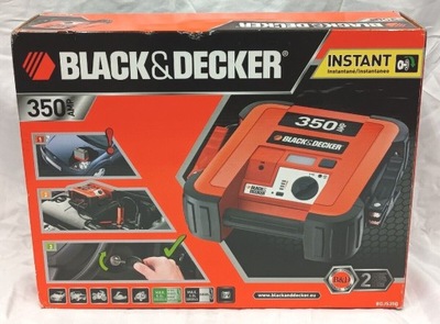 BLACK & DECKER BDJS350 JUMPSTARTER DISPOSITIVO DE ARRANQUE BOOSTER 350AMP  