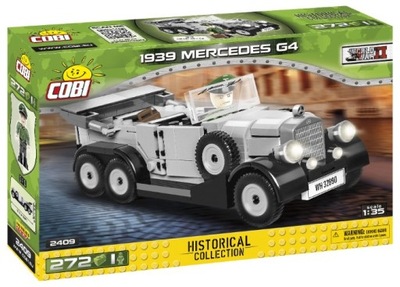 Klocki Cobi 2409 Samochód 1939 Mercedes G4 nowość