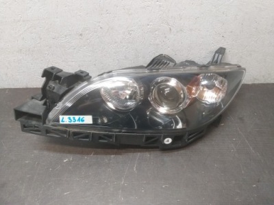 Лампа перед ліва mazda iii 3 bk sedan 03- фото №1