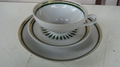 PIEKNA FILIZANKA KOLEKCJA PORCELANA GERMANY SYGN WEISSWASSER