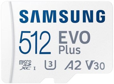 Samsung microSDXC EVO Plus 512GB 130 MB/s+adapter