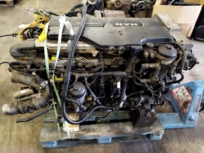 Двигун d0836 lflaa man tgl tgm 250 km na частини фото №1