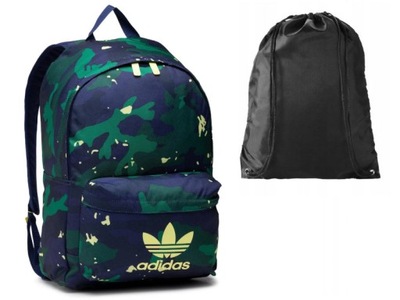 Plecak ADIDAS Originals Camo Youth H34666 + worek