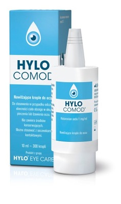 Hylo-Comod 10ml Krople do Oczu nawilżające