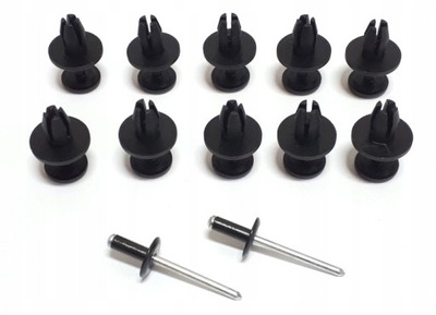 Клипсы подкрылок citroen c2 c3 c4 picasso фото №1