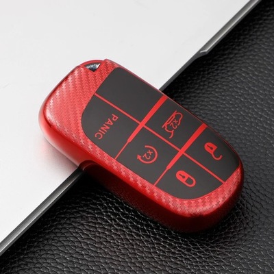 5 BUTTON RED COURTERATUL PARA JEEP RENEGADE GRAND CHEROKEE DODGE CHARGER CHR  