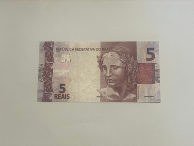 Brazylia - 5 reais - 2010 - UNC