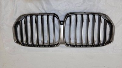 Решітки радіатора решітка радіатора решітка радіатора satyna хром bmw g05 x5 новий фото №1