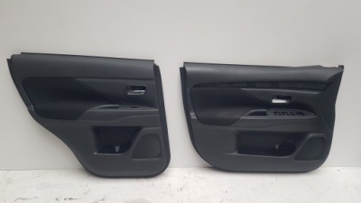 Оббивка обшивка двері перед задня права ліва mitsubishi outlander iii lift фото №1