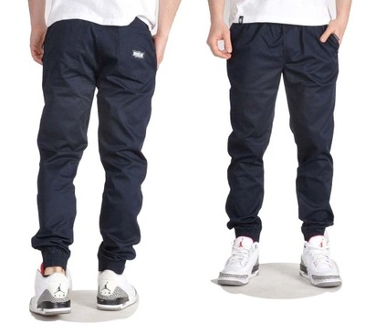 Spodnie 3XL Bossline Cut Jogger Granatowe joggery XXXL