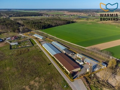 Magazyny i hale, Nidzica, 7455 m²