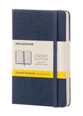Notes Moleskine Classic P w kratkę szafirowy