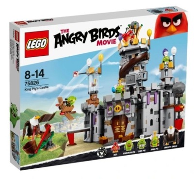 LEGO 75826 ANGRY BIRDS ZAMEK ŚWIŃSKIEGO KRÓLA