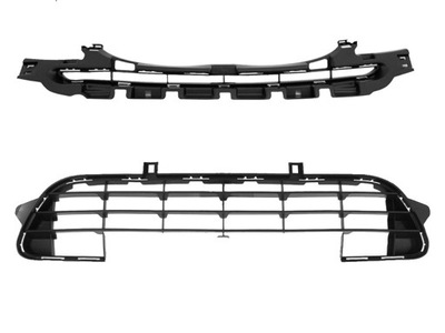 Решётка  решётка бампер citroen c3 c-3 рестайлинг  2005-10 фото №1