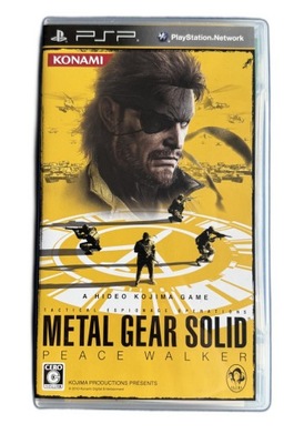 Metal Gear Solid Peace Walker NTSC-J