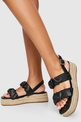 BOOHOO SANDAŁY ESPADRYLE PLATFORMA IXS NG2__40