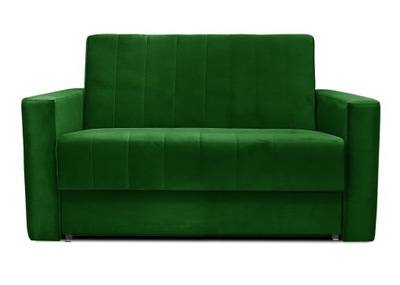 Sofa 2-osobowa DOMO Zielona - rozkładana