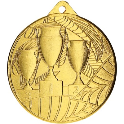 Medal złoty ogólny z pucharkiem 2cm