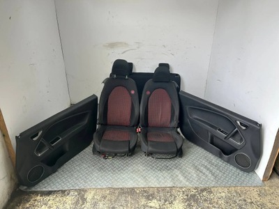 Сидіння сидіння заднє сидіння обшивки комплект alfa romeo mito фото №1