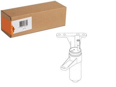 Осушитель кондиционера renault clio ii kangoo kangoo express thalia i фото №1