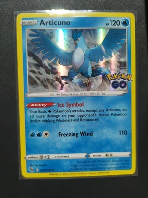 Articuno Holo Pokemon Go 024/078