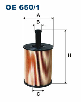 ФИЛЬТР МАСЛА OE 650/1