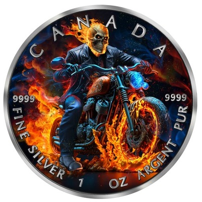 2023 Canada 5$ Burning Rider 1oz