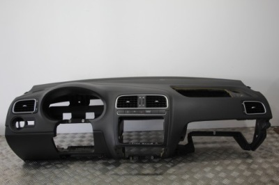 Приборная панель консоль мягкая vw polo v 6r0 фото №1
