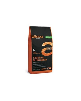 Alleva NATURAL dog adult medium kurczak i dynia 2 kg